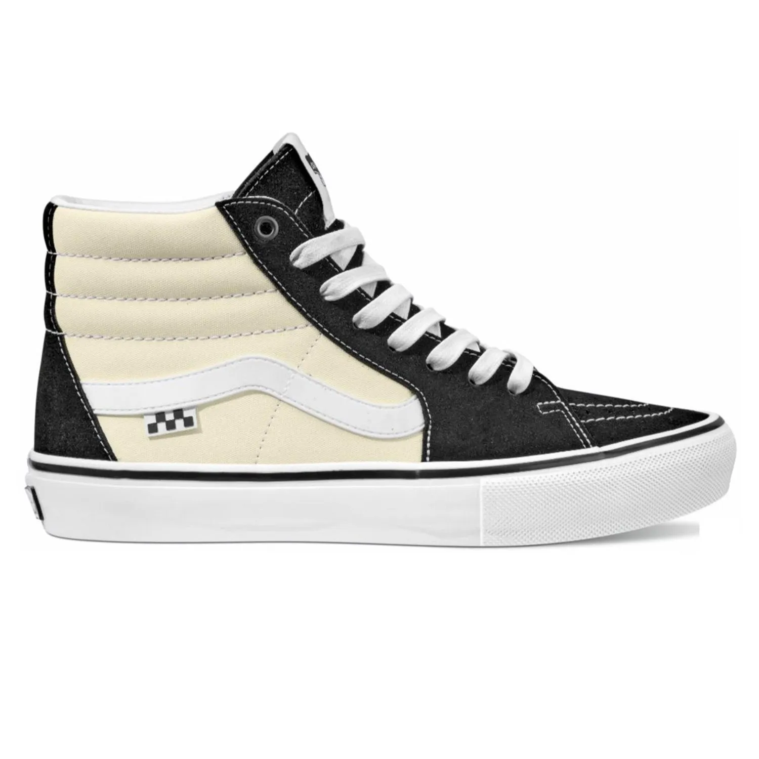 Vans Skate Sk8-Hi (Black/Antique White)