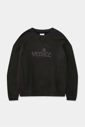 Venice Crew Neck Premium Fleece Sweatshirt