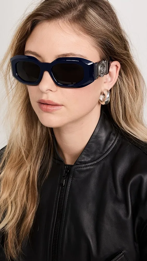 Versace   VE4425U Oval Sunglasses 