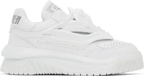 Versace White Odissea Sneakers