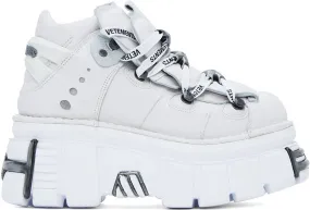 VETEMENTS White New Rock Edition Platform Sneakers