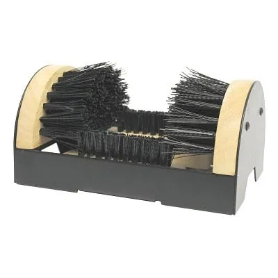 Weiler Boot Cleaning Brush, 9" X 6" Wood Block, Nylon Bristles 44391