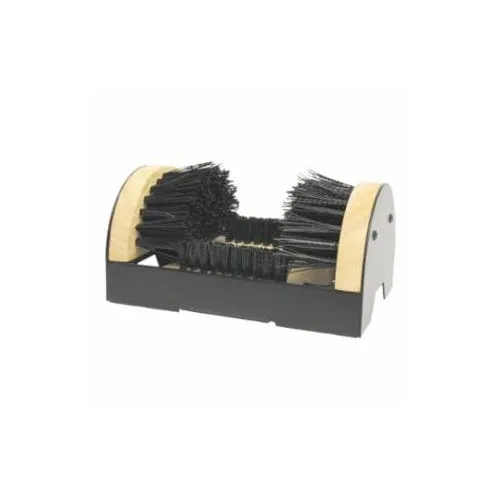 Weiler Boot Cleaning Brush, 9" X 6" Wood Block, Nylon Bristles 44391