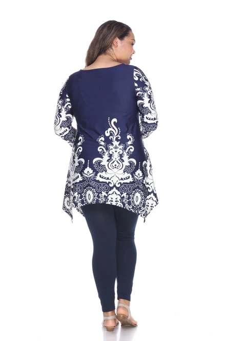 Women's Asymmetric Tunic Top