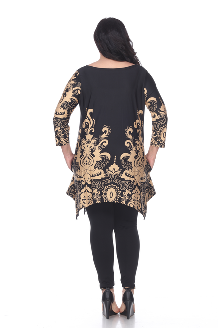 Women's Asymmetric Tunic Top