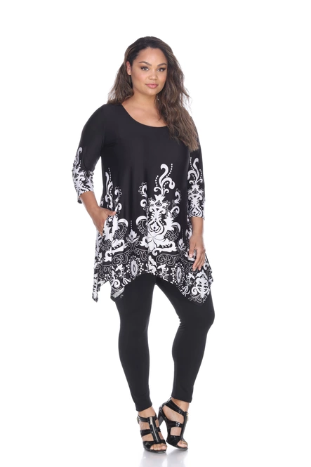 Women's Asymmetric Tunic Top