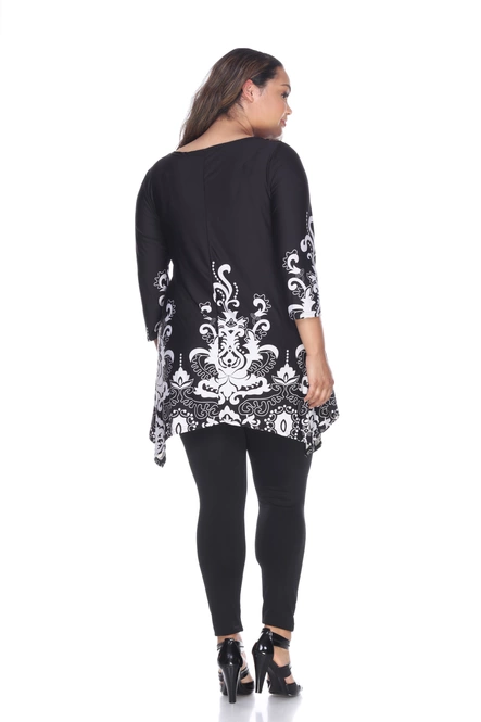 Women's Asymmetric Tunic Top