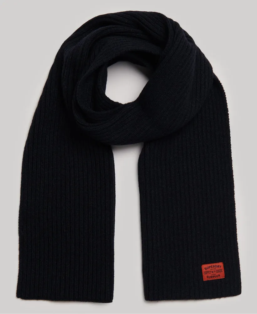 Workwear Knit Scarf | Eclipse Navy