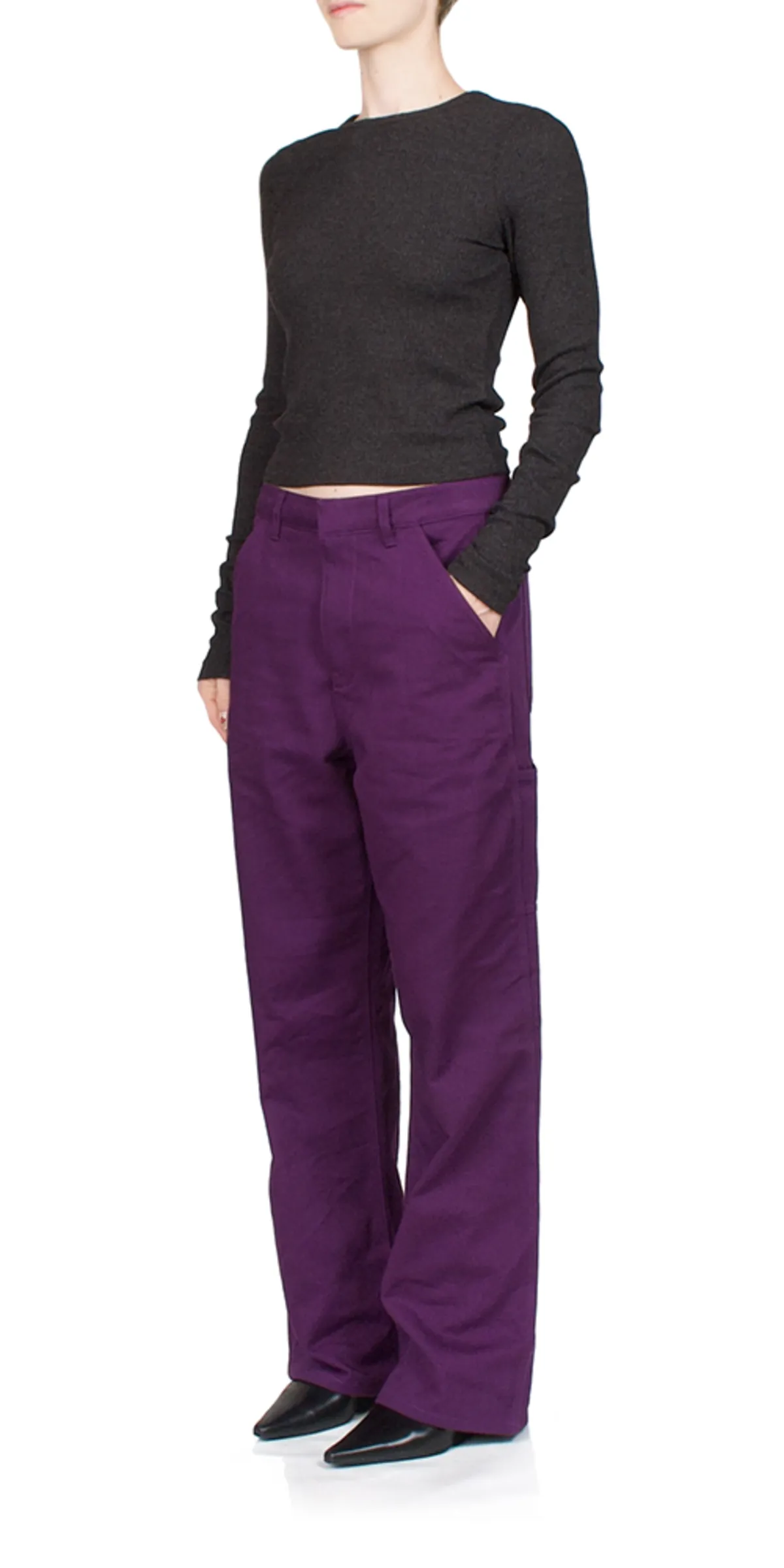 Workwear Trouser - Purple