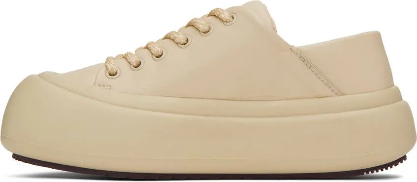 YUME Beige Goofy Sneakers