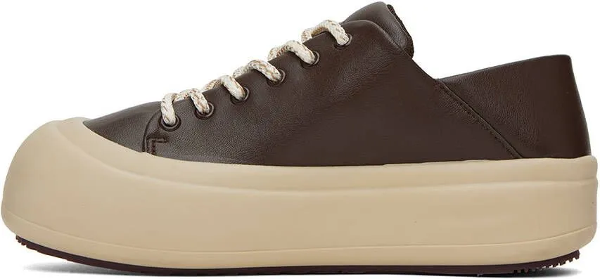 YUME Brown Goofy Sneakers