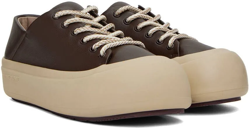 YUME Brown Goofy Sneakers